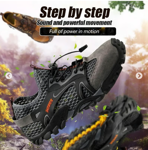 Breathable Mesh Outdoor Walking Shoes