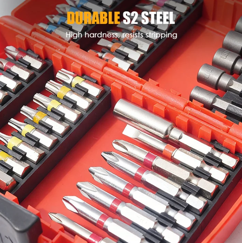 🔧83-Piece S2 Driver Bit Set – One Organised Kit for Everyday DIY