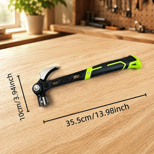 Heavy-Duty Multi-Purpose Claw Hammer – Trade-grade & heat-treated – Anti-slip grip, perfect for framing, demolition or DIY – durable and balanced