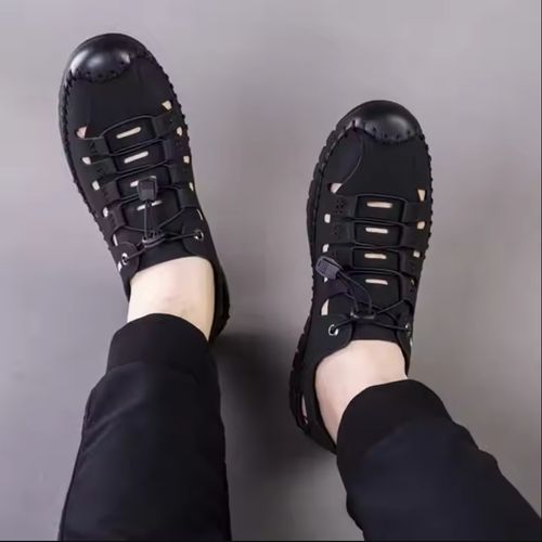 Men's sandals beach outdoor cool hole shoes