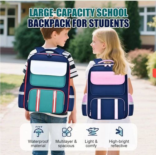 Large-Capacity School Backpack For Students