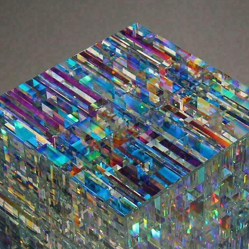 🎁Magik Chroma Handmade Crystal Cube