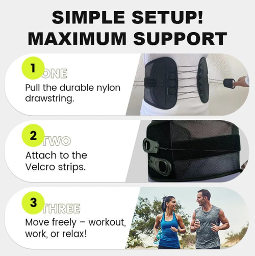 💪 Lower Back Support Belt – Targeted comfort & everyday relief ✨