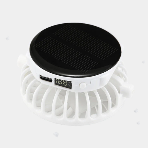 🌞🧢 Breathable Sun Hat Baseball Cap with Built-in Solar Cooling Fan