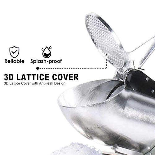 Lowest Price Ice Crusher Electric 250w Mini Kitchen Household Multipurpose Heavy Duty Snow Cone Maker