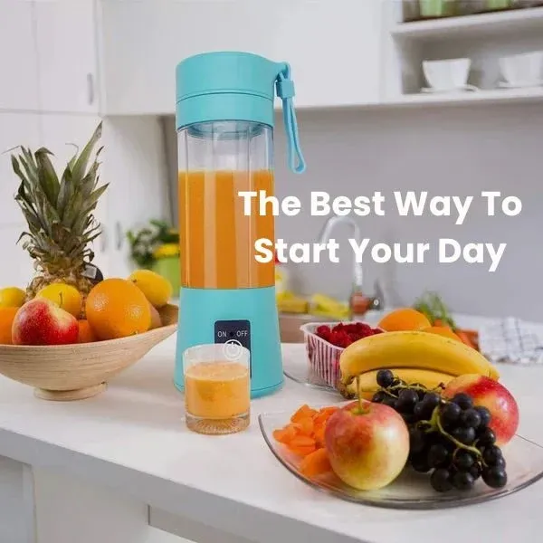 2-in-1 Juicer Bottle | Compact & Sleek | Travel-Friendly