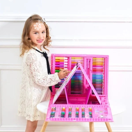 Deluxe 6-In-1 Art Creativity Set🎁The Best Present For Kids