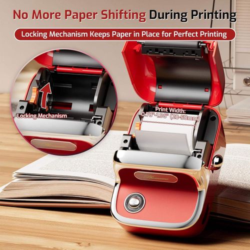 Mini Bluetooth Portable Commercial Label Printer