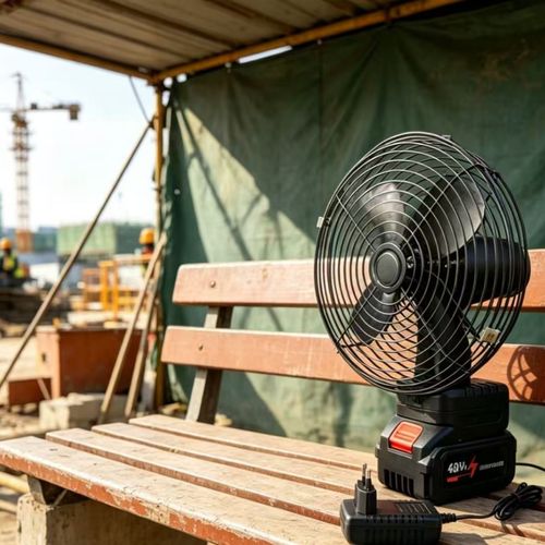 8-inch metal rechargeable lithium fan