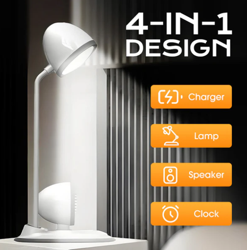 🔥 4 in 1 Wireless LED Desk Lamp 🎁💕