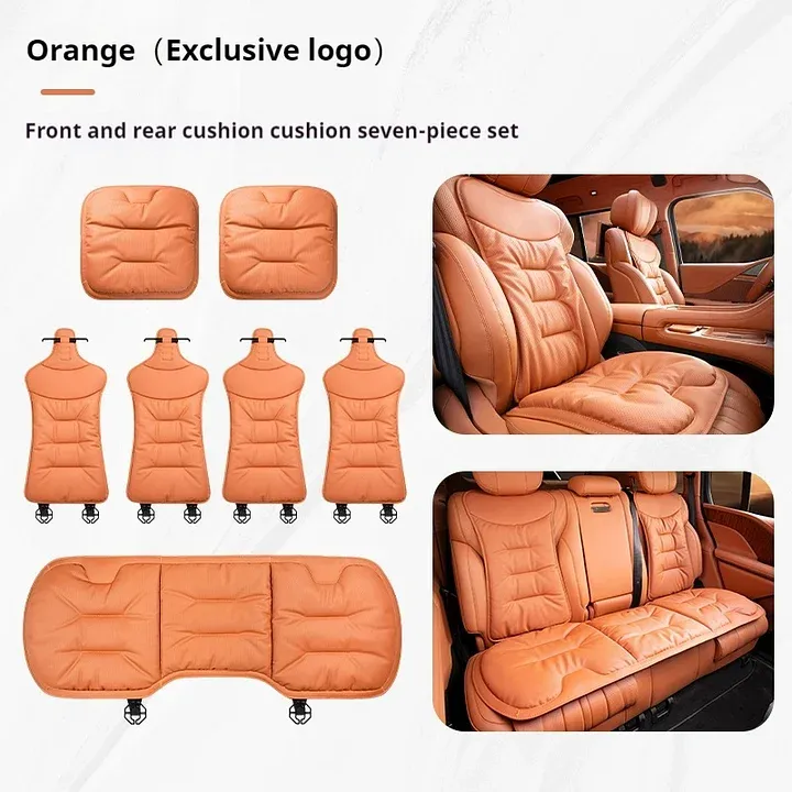 Car Seat Cushions High Quality Leather Comfortable Seat Back