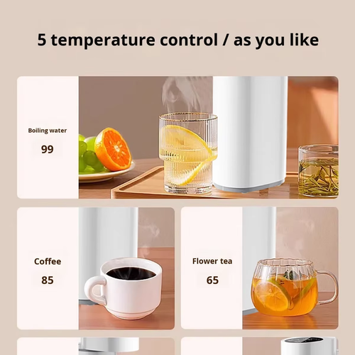 Convenient 3-second Hot Water Kettle Instant Water Dispenser, Compact and Mini
