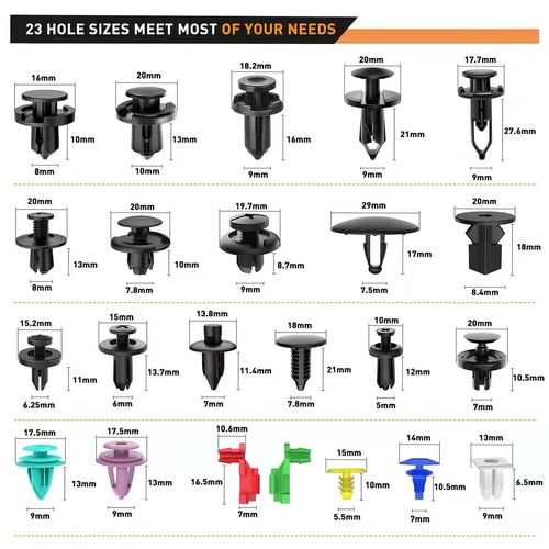 725PCS Car Box Clips Send tools
