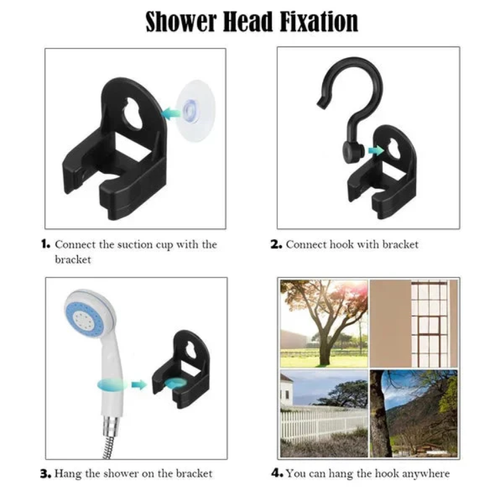 ✨ Portable Outdoor Electric Shower Set - Handheld Camp Shower for Travel, Hiking & Gardening