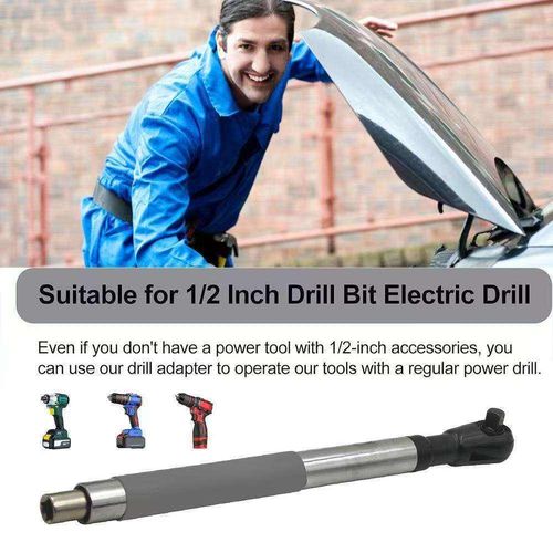 Offset Extension Wrench for Electric Drill,Impact Wrench Extender for Socket Set