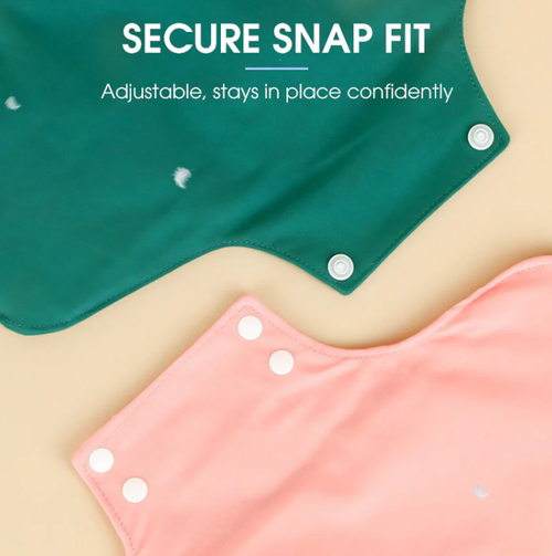 Soft and Comfortable Washable Cloth Sanitary Towe（10 random colors）