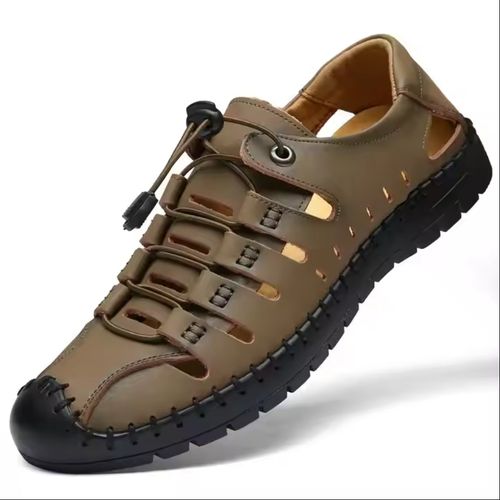 Men's sandals beach outdoor cool hole shoes
