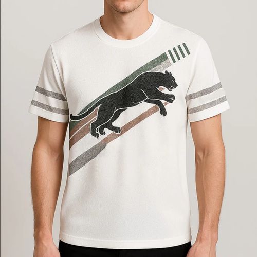 ⏳ Limited time💥Men's Printed Round Neck Short Sleeve T-shirt