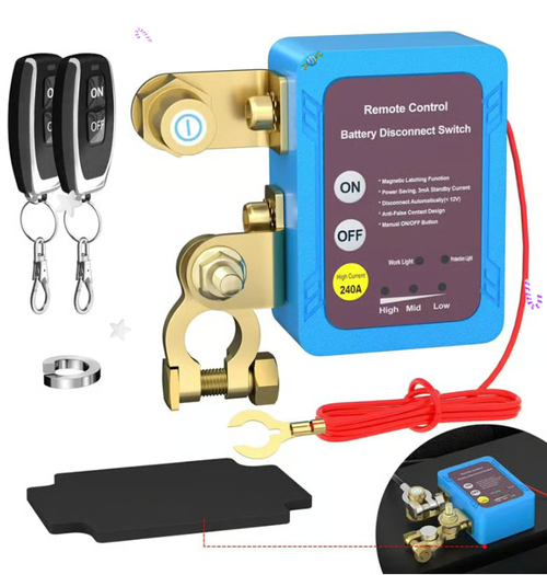 Remote Control Car Battery Disconnect