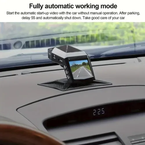 Center console perfume high-definition dashcam