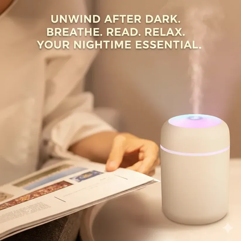 Smart Humidifier | Mist + Ambient Light | Daily Freshness