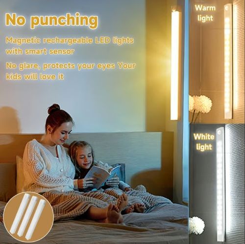 Punch-free Smart Sensor Magnetic Rechargeable LED Eye Protection Lights