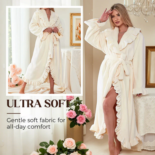 Soft Fluffy Bathrobe