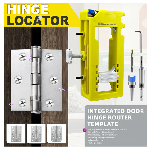 Door Hinge Router Template