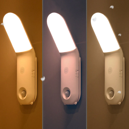 3-Color Adjustable Magnetic LED Night Light