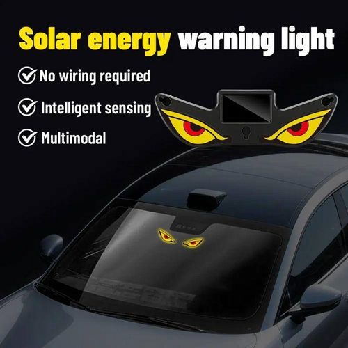 Car LED Wireless Solar Evil Eye（2PCS）