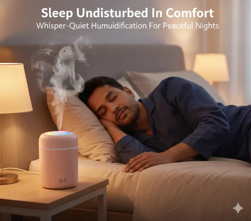 Smart Humidifier | Mist + Ambient Light | Daily Freshness