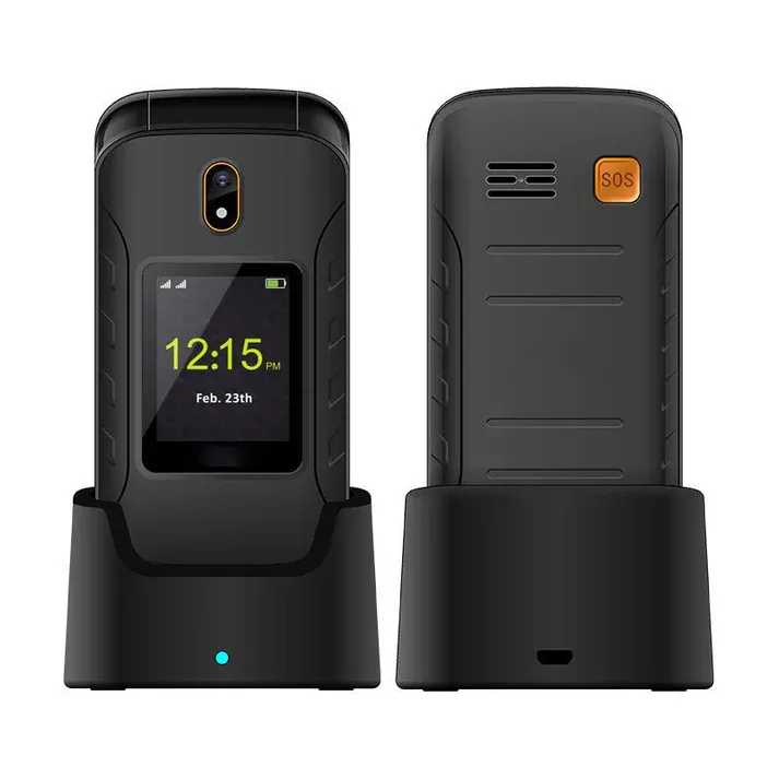 Big Button Flip Mobile Phone with SOS Button