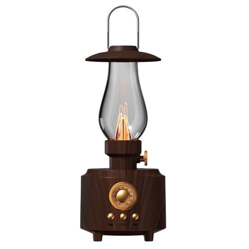 🎵Retro Bluetooth Speaker💡Camping Atmosphere Lights