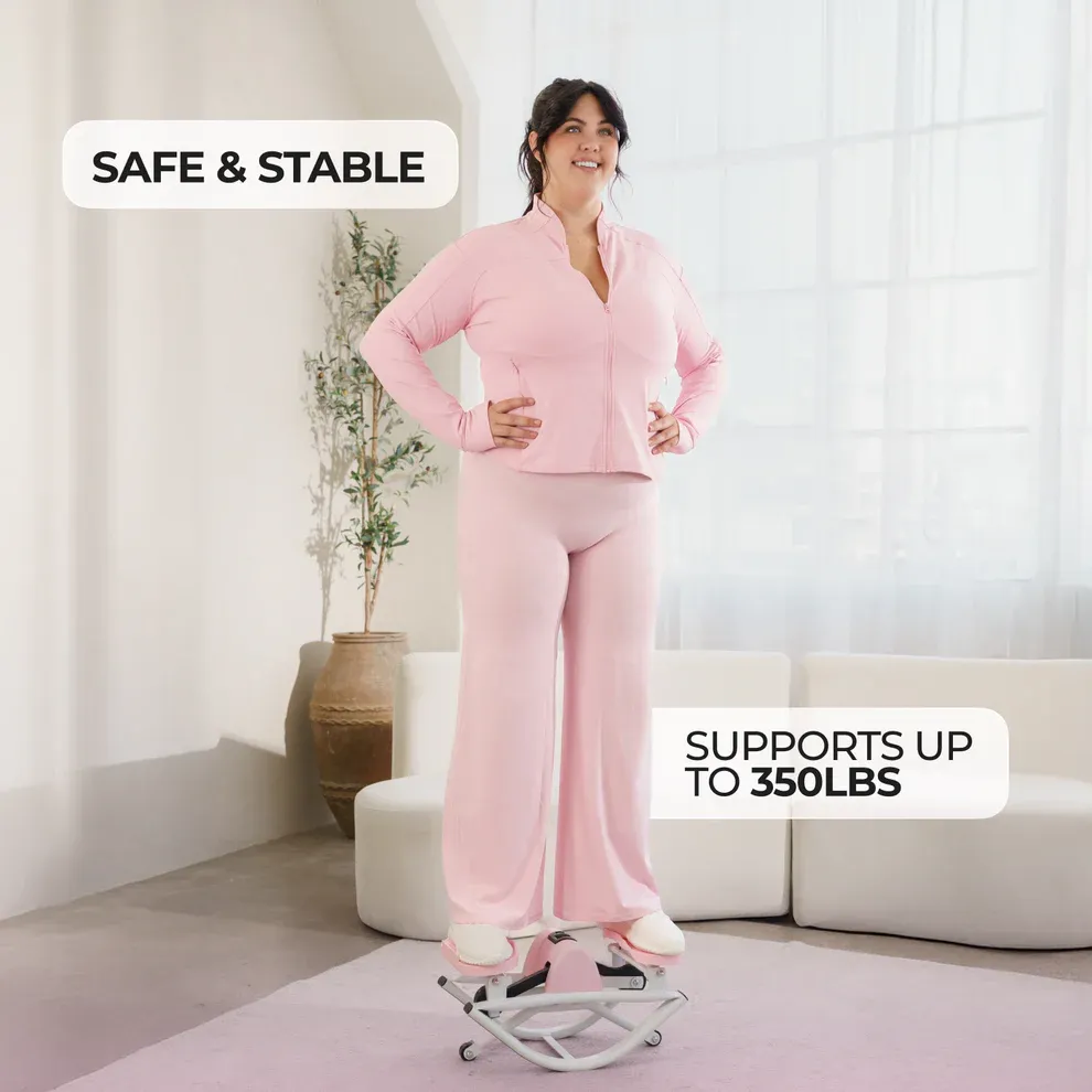 Multifunctional Hydraulic-Air Left-Right Swing Home Fitness Machine