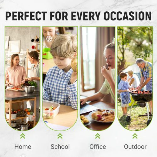 🥦Reusable Aluminum Foil Sealable Storage Bags