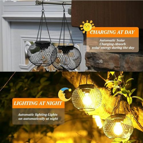 Outdoor Solar Hanging Light