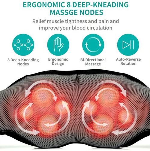 Neck Shoulder Back Massager with Heat