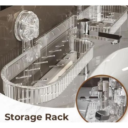 Universal Removable Faucet Storage Rack
