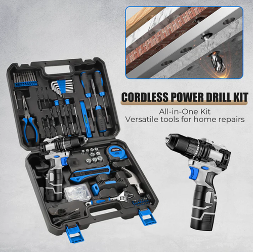 Cordless Power Drill Kit