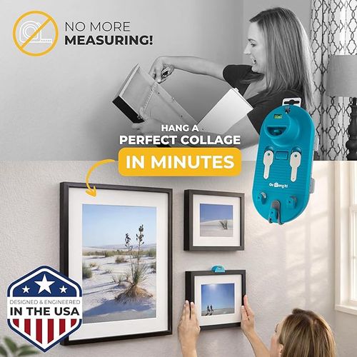 Picture Hanging Kit - Picture Leveling and Hanging Tool
