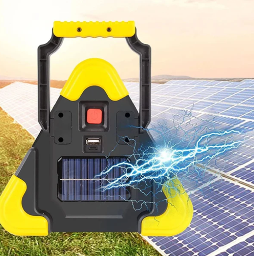 🛑2-IN-1 Solar Emergency Triangle Warning Light for Roadside