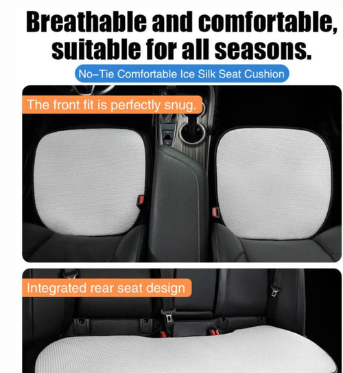 Breathable and non-slip cotton car seat covers