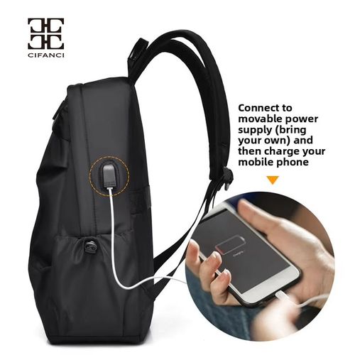 Backpack schoolbag couple large capacity simple casual travel backpack campus men and women college