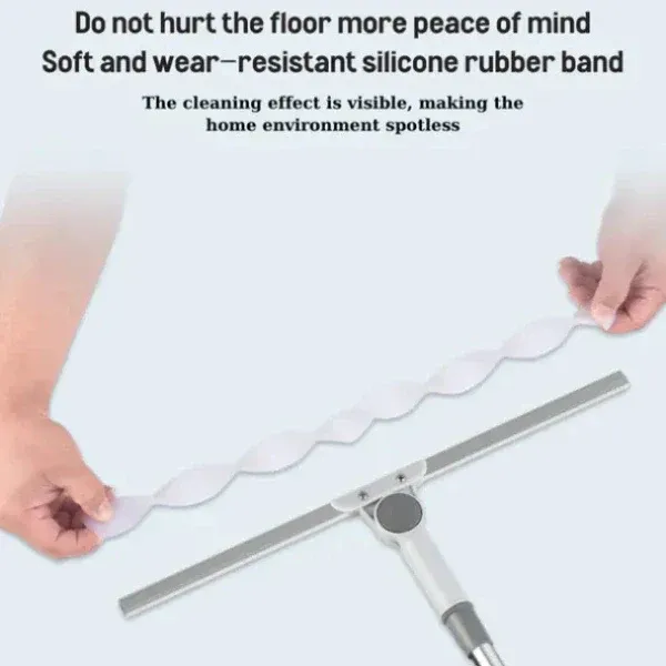 Adjustable Silicon Blade | 180° Rotating Head