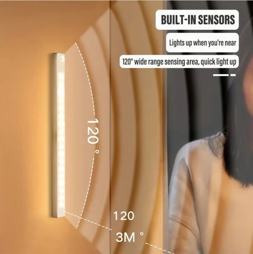 Punch-free Smart Sensor Magnetic Rechargeable LED Eye Protection Lights