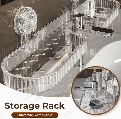 🔥2025 Hot Sale🔥Universal Removable Faucet Storage Rack