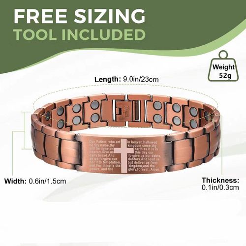 Copper Magnetic Bracelet- Relieve Fatigue AndPromote Blood Circulation