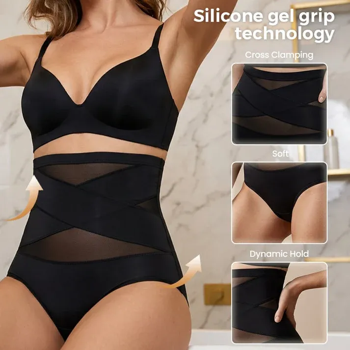 ✨Women's High-Waisted Tummy Control Underwear（2 items）