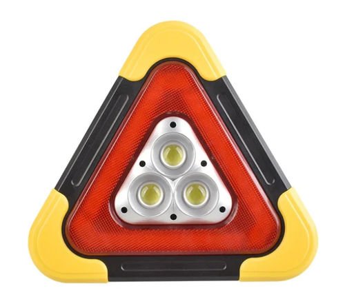 🛑2-IN-1 Solar Emergency Triangle Warning Light for Roadside