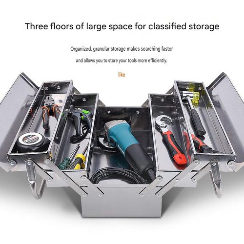 Stainless steel toolbox